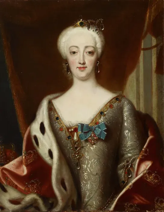 Framed Print : Sofia Magdalena, Queen of Denmark, c1760. Creator: Johann Salomon Wahl Framed Print : Sofia Magdalena, Queen of Denmark, c1760. Creator: Johann Salomon Wahl