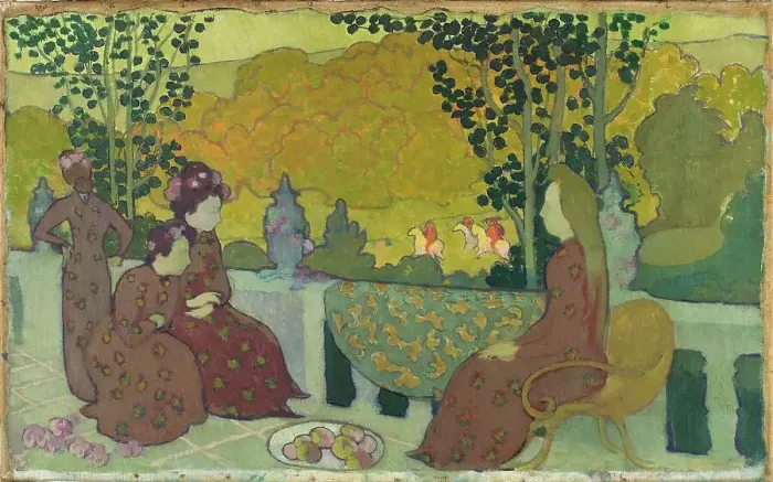 Framed Print : Soir de septembre (September evening), 1891. Creator: Denis; Maurice (1870-1943) Framed Print : Soir de septembre (September evening), 1891. Creator: Denis; Maurice (1870-1943)