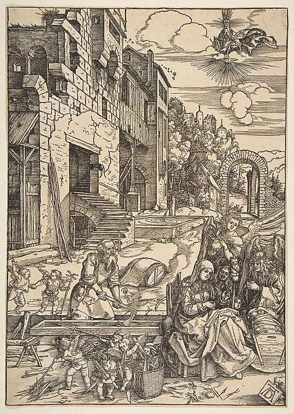 The Sojourn of the Holy Family in Egypt, from The Life of the Virgin, after 1511