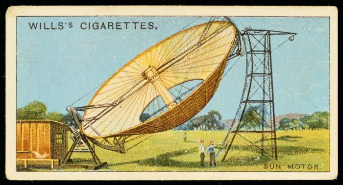 Framed Print : Solar motor by Aubrey Eneas of Boston, c1905 (c1910) Framed Print : Solar motor by Aubrey Eneas of Boston, c1905 (c1910)