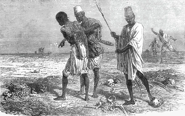 'Soldier led to Execution; Journey from the Senegal to the Niger, 1875. Creator: Unknown