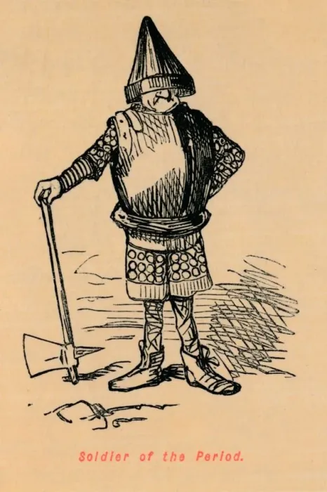 Framed Print : Soldier of the Period, c1860, (c1860). Artist: John Leech Framed Print : Soldier of the Period, c1860, (c1860). Artist: John Leech