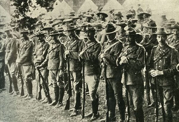 Soldiers from Australia, New Zealand, Canada, and South Africa, 1914-1918, (c1920)