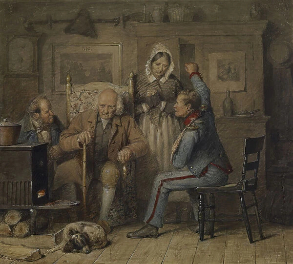 Soldier's Experience, 1847. Creator: Richard Caton Woodville