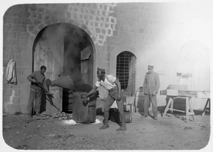 Framed Print : Soldiers of the French Foreign Legion, Syria, 20th century Framed Print : Soldiers of the French Foreign Legion, Syria, 20th century