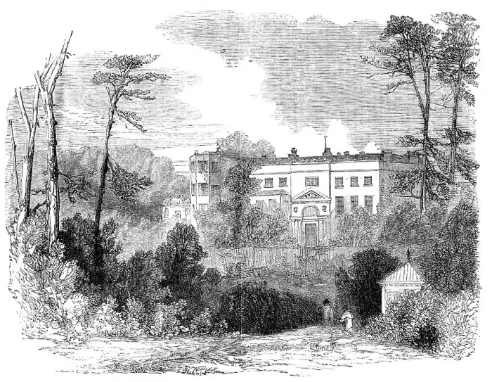 Framed Print : The Soldiers Infant Home, Roslyn-Park, Hampstead, 1856. Creator: Unknown Framed Print : The Soldiers Infant Home, Roslyn-Park, Hampstead, 1856. Creator: Unknown