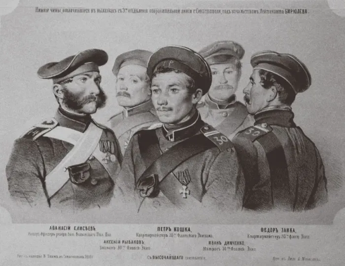 Framed Print : The soldiers who distinguished themselves in the defense of Sevastopol, 1855. Artist: Timm, Vasily (George Wilhelm) (1820-1895) Framed Print : The soldiers who distinguished themselves in the defense of Sevastopol, 1855. Artist: Timm, Vasily (George Wilhelm) (1820-1895)
