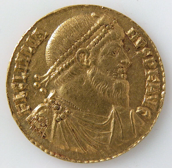 Solidus, Byzantine, 381-383. Creator: Unknown