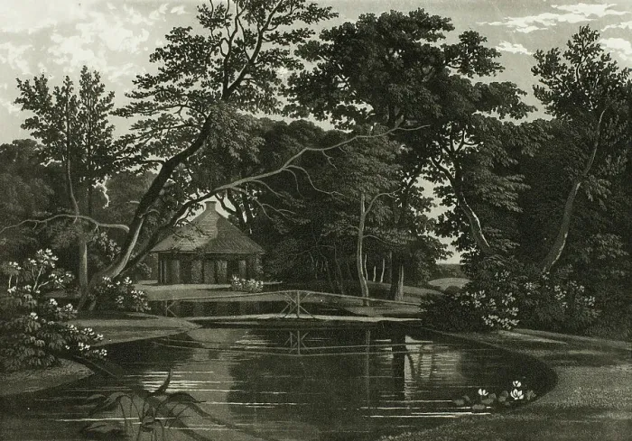 Framed Print : Solitude, 1843. Creator: William James Bennett