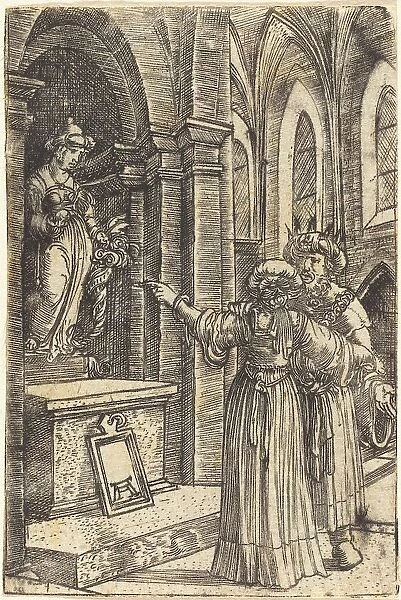 Solomon Praying to the Idols, c. 1519. Creator: Albrecht Altdorfer