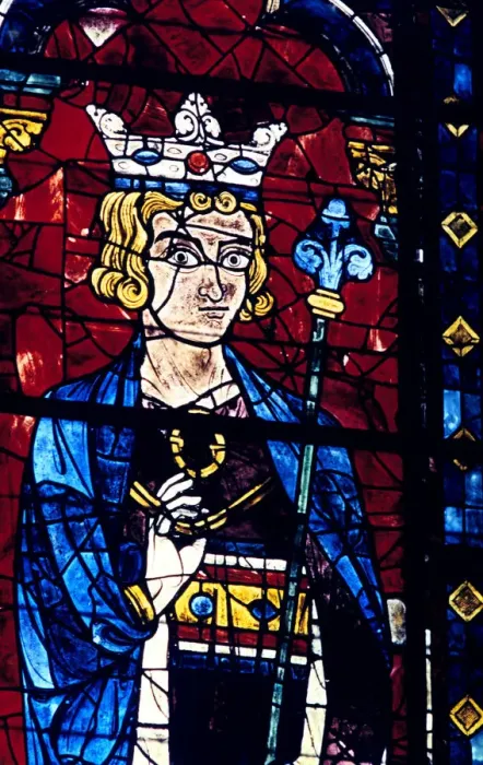 Framed Print : Solomon, stained glass, Chartres Cathedral, France, 1194-1260 Framed Print : Solomon, stained glass, Chartres Cathedral, France, 1194-1260
