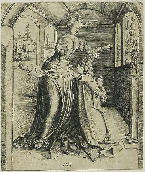 Solomon's Idolatry, 1501. Creator: Master MZ