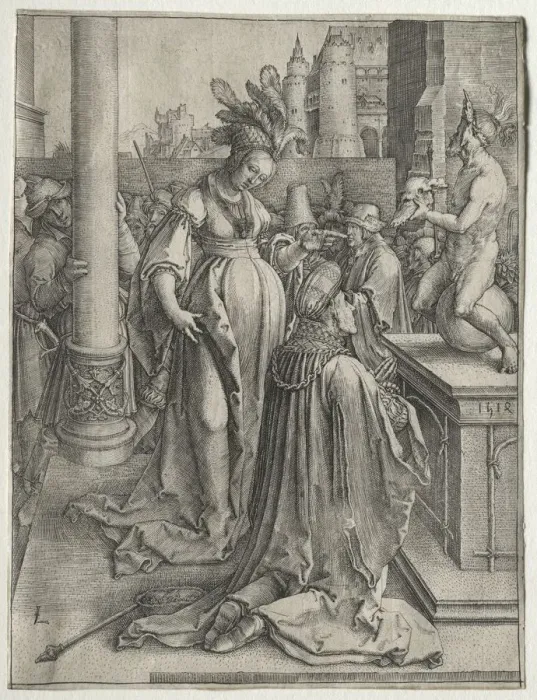 Framed Print : Solomons Idolotry, 1514. Creator: Lucas van Leyden (Dutch, 1494-1533) Framed Print : Solomons Idolotry, 1514. Creator: Lucas van Leyden (Dutch, 1494-1533)