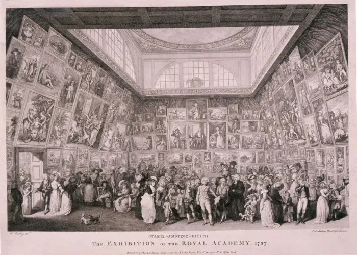 Framed Print : Somerset House, London, 1787. Artist: Pietro Antonio Martini Framed Print : Somerset House, London, 1787. Artist: Pietro Antonio Martini