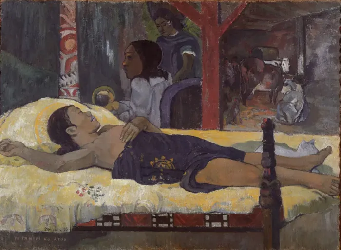Framed Print : Son of God (Te Tamari no Atua), 1896. Artist: Gauguin, Paul Eugene Henri (1848-1903) Framed Print : Son of God (Te Tamari no Atua), 1896. Artist: Gauguin, Paul Eugene Henri (1848-1903)