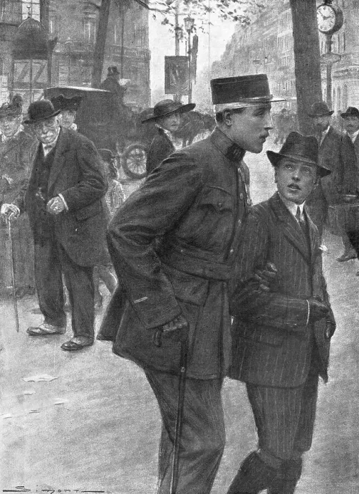 Framed Print : Son Grand Frere !, 1916. Creator: J Simont Framed Print : Son Grand Frere !, 1916. Creator: J Simont