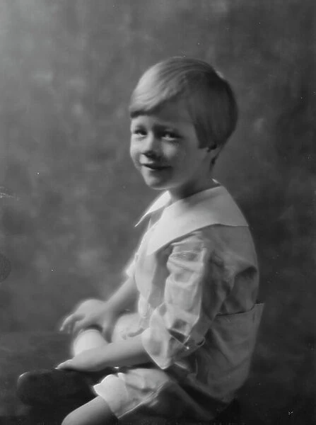 Son of Mrs. Adrian Iselin 2nd, portrait photograph, 1918 Jan. 30. Creator: Arnold Genthe
