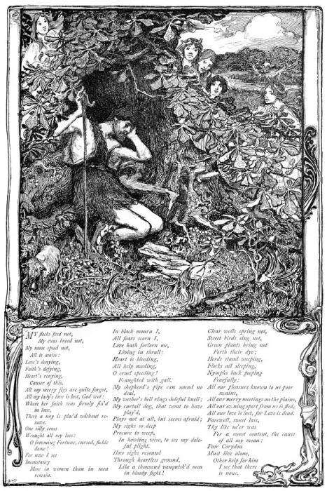 Framed Print : Song from Shakespeares The Passionate Pilgrim, 1895 Framed Print : Song from Shakespeares The Passionate Pilgrim, 1895