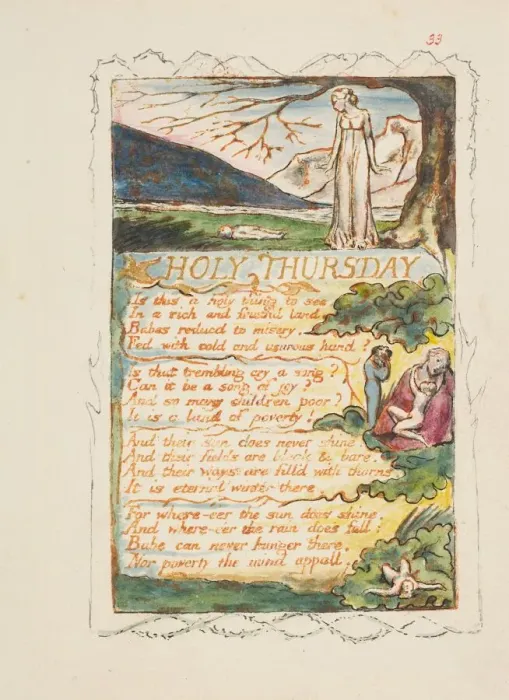Framed Print : Songs of Innocence and of Experience: Holy Thursday, ca. 1825. Creator: William Blake Framed Print : Songs of Innocence and of Experience: Holy Thursday, ca. 1825. Creator: William Blake