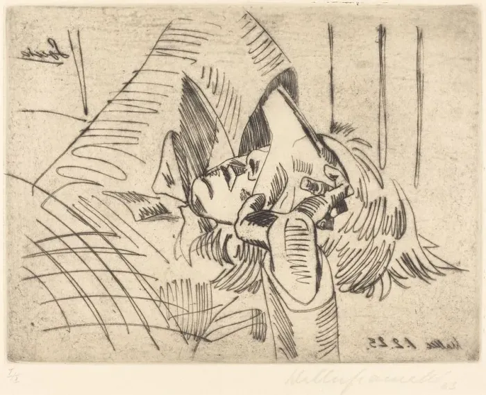 Framed Print : Sonia, 1923. Creator: Walter Gramatté Framed Print : Sonia, 1923. Creator: Walter Gramatté