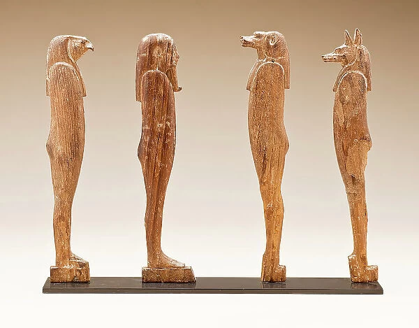 Four Sons of Horus, 26th dynasty (c.664-525 B.C.). Creator: Unknown