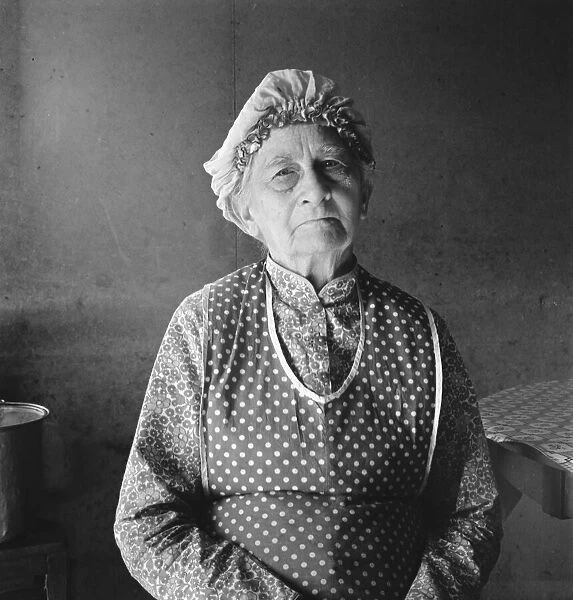 Soper grandmother, who lives with family, FSA borrower, Willow Creek area, Oregon, 1939. Creator: Dorothea Lange