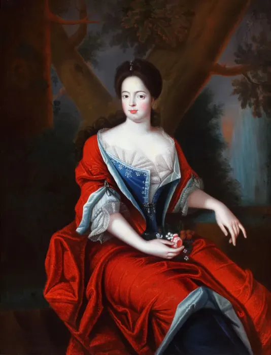 Framed Print : Sophia Charlotte of Hanover (1668-1705), Queen consort in Prussia. Artist: Anonymous Framed Print : Sophia Charlotte of Hanover (1668-1705), Queen consort in Prussia. Artist: Anonymous