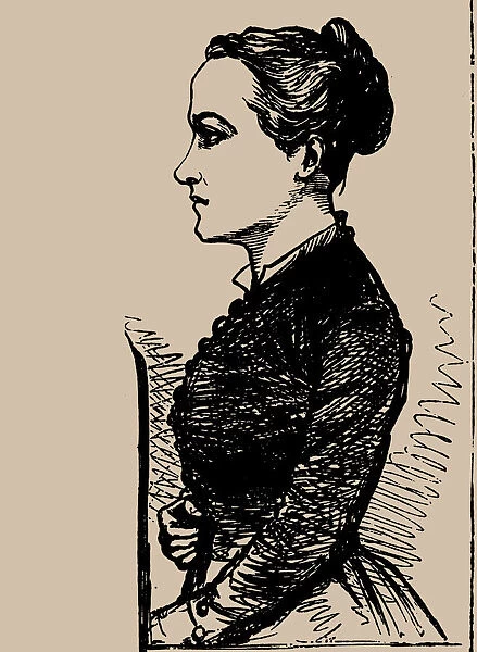 Sophia Perovskaya before the Court, 1881. Creator: Anonymous