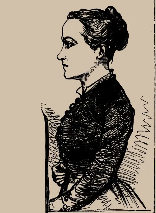 Framed Print : Sophia Perovskaya before the Court, 1881. Creator: Anonymous Framed Print : Sophia Perovskaya before the Court, 1881. Creator: Anonymous