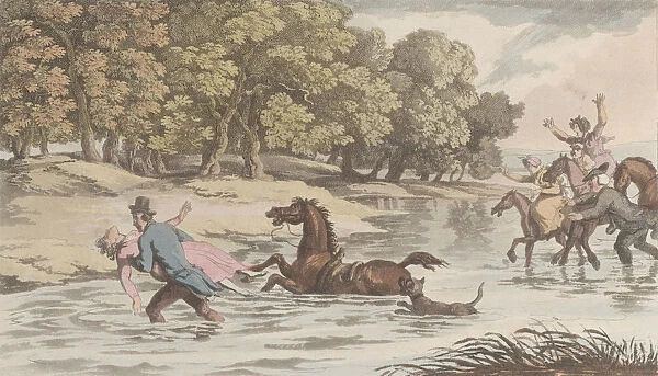 Sophia Rescued from the Water, from The Vicar of Wakefield, May 1, 1817