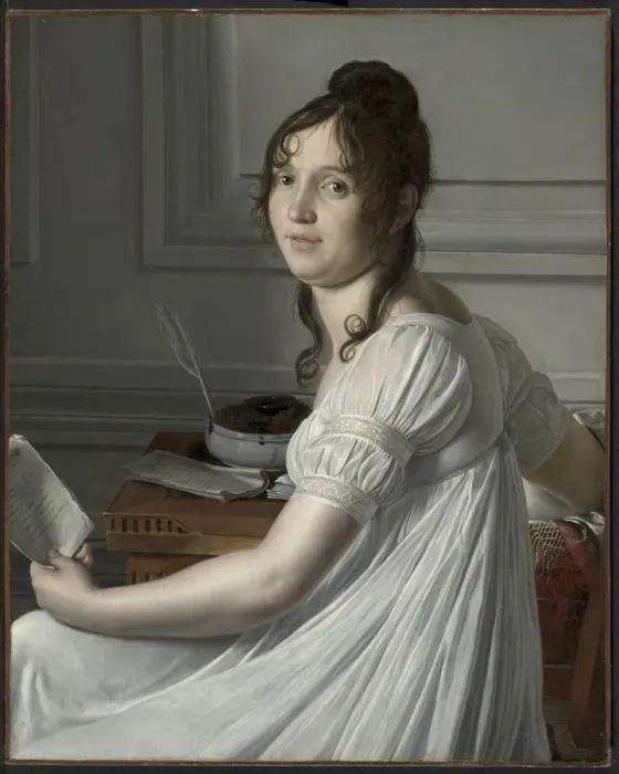 Framed Print : Sophie Crouzet, c. 1801. Creator: Louis Hersent (French, 1777-1860) Framed Print : Sophie Crouzet, c. 1801. Creator: Louis Hersent (French, 1777-1860)