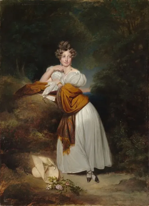 Framed Print : Sophie Guillemette, Grand Duchess of Baden (1801-1865), 1831. Creator: Franz Xaver Winterhalter Framed Print : Sophie Guillemette, Grand Duchess of Baden (1801-1865), 1831. Creator: Franz Xaver Winterhalter