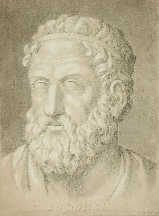 Framed Print : Sophocles, between 1800 and 1899. Creator: Unknown Framed Print : Sophocles, between 1800 and 1899. Creator: Unknown