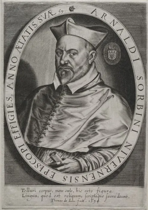 Framed Print : Sorbin de Ste Foy, 1594. Creator: Thomas de Leu (French)
