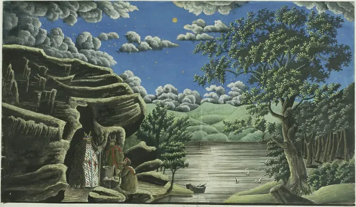 Framed Print : The Sorceress of the Yakuts in North East Asia, n.d. Creator: Ernst Damitz Framed Print : The Sorceress of the Yakuts in North East Asia, n.d. Creator: Ernst Damitz