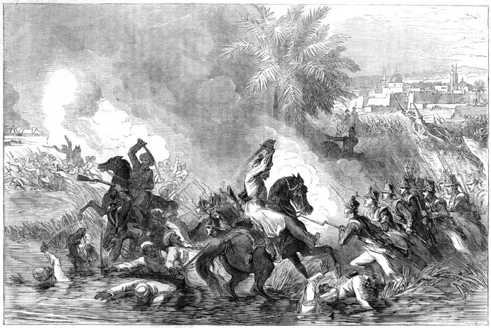Framed Print : The sortie of the garrison of Jalalabad, Afghanistan, 1842 Framed Print : The sortie of the garrison of Jalalabad, Afghanistan, 1842