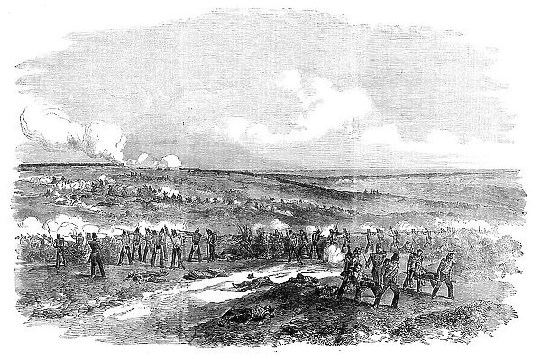 Sortie of the Russians from Sebastopol, October 26, 1854. Creator: Unknown