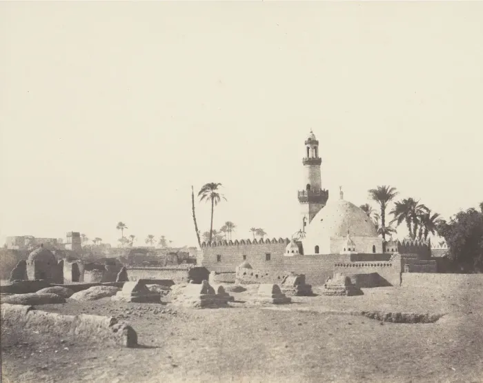 Framed Print : Souadj, Cimetiere Musulman et Tombeau de Mourad-Bey, 1851-52 Framed Print : Souadj, Cimetiere Musulman et Tombeau de Mourad-Bey, 1851-52