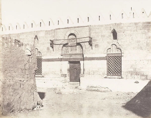 Souadj, Tombeau de Mourad-Bey - Entree de la Mosquee, 1851-52