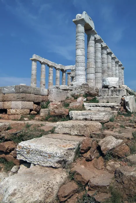 Framed Print : Sounion, Greece, 2003. Creator: Ethel Davies Framed Print : Sounion, Greece, 2003. Creator: Ethel Davies
