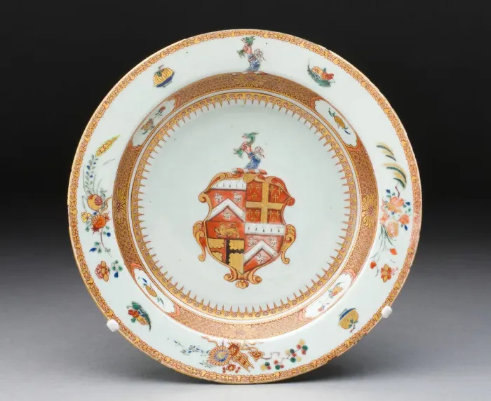 Framed Print : Soup Bowl, Jingdezhen, c. 1720. Creator: Jingdezhen Porcelain Framed Print : Soup Bowl, Jingdezhen, c. 1720. Creator: Jingdezhen Porcelain