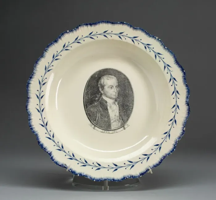 Framed Print : Soup Plate, c. 1790. Creator: Unknown Framed Print : Soup Plate, c. 1790. Creator: Unknown