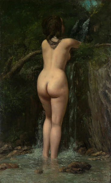 The Source, 1862. Creator: Gustave Courbet