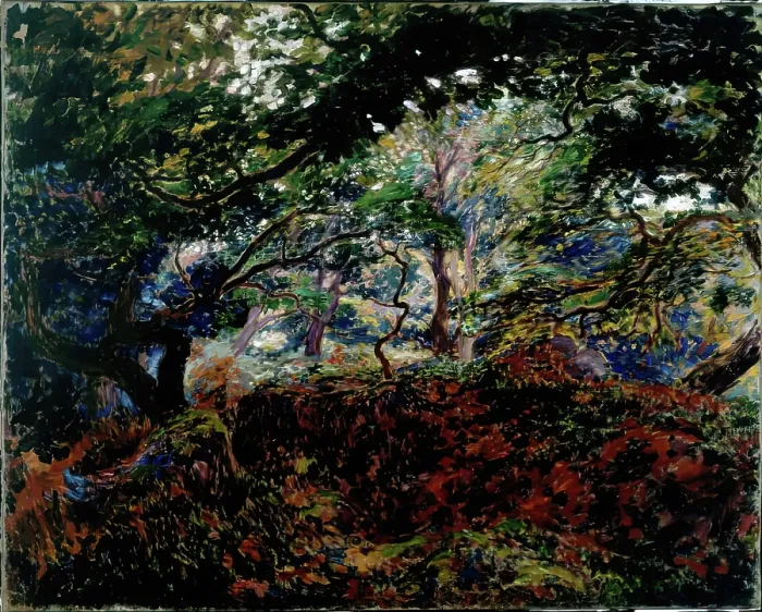 Framed Print : Sous-Bois, 1908-1910. Creator: Georges Lacombe Framed Print : Sous-Bois, 1908-1910. Creator: Georges Lacombe