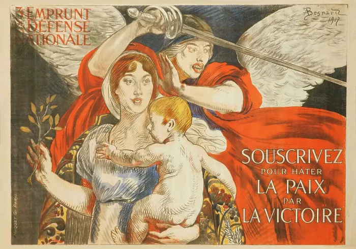 Framed Print : Souscrivez pour hater la Paix par la Victoire, 1917. Creator: Besnard; Paul-Albert (1849-1934) Framed Print : Souscrivez pour hater la Paix par la Victoire, 1917. Creator: Besnard; Paul-Albert (1849-1934)