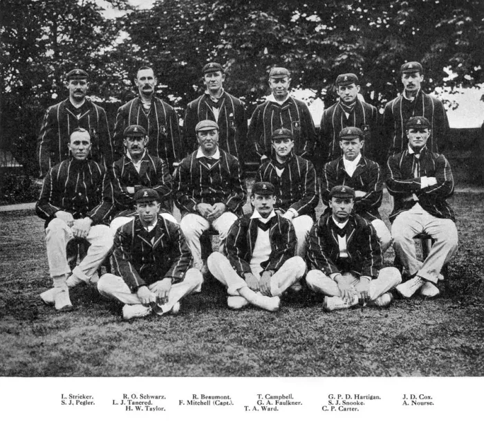 Framed Print : The South African cricket team of 1912 Framed Print : The South African cricket team of 1912