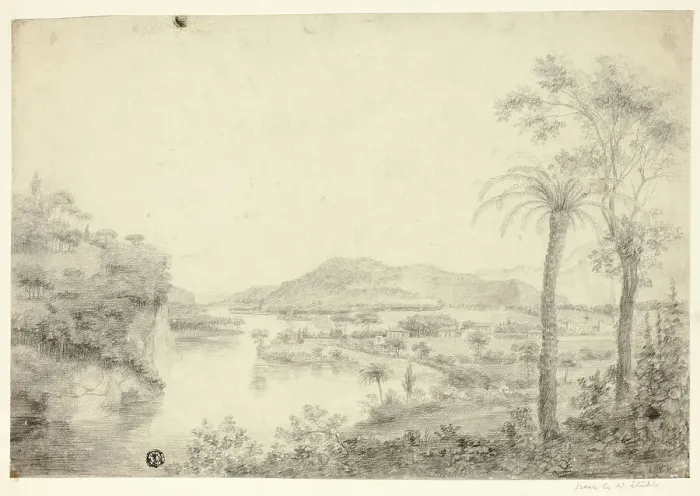 Framed Print : South American Landscape, n.d. Creator: W Stubbs Framed Print : South American Landscape, n.d. Creator: W Stubbs