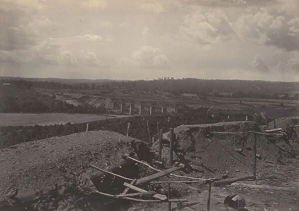 South Bank of the Chattahoochie, Georgia, 1860s. Creator: George N. Barnard