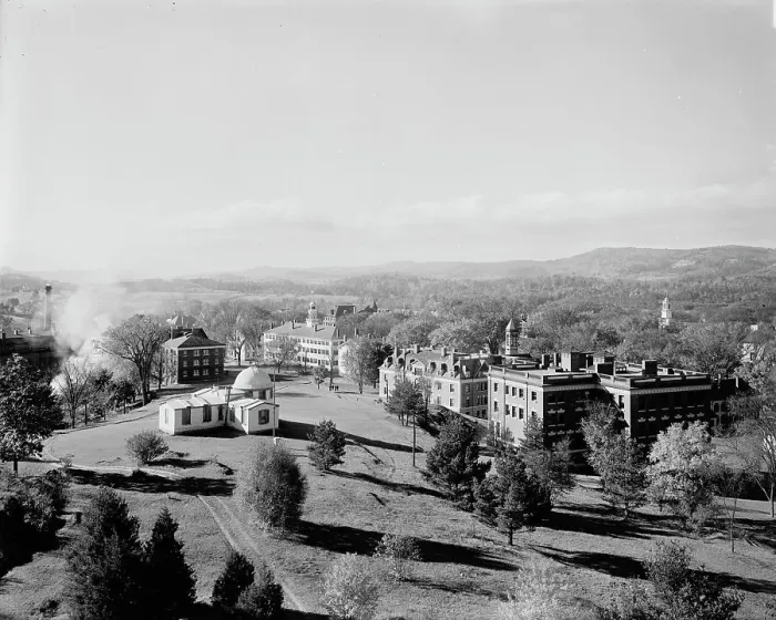 Framed Print : South from Bartlett Tower, Dartmouth Park, Hanover, N.H. between 1900 and 1906. Creator: Unknown Framed Print : South from Bartlett Tower, Dartmouth Park, Hanover, N.H. between 1900 and 1906. Creator: Unknown