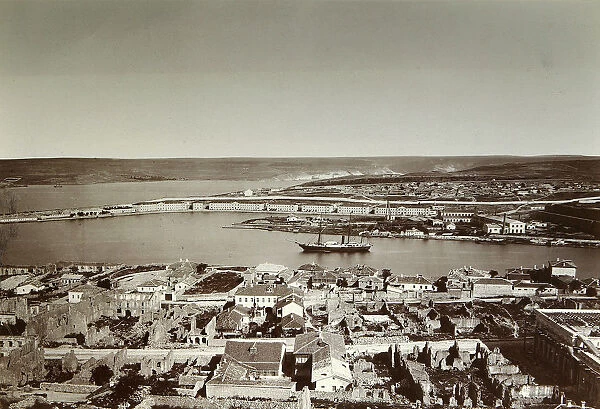 The South Bay and Cape Paul, Sevastopol, Crimea, 1850s